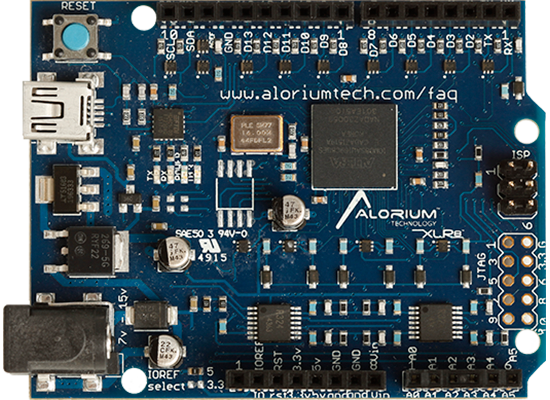 XLR8 Rev2: Arduino-Compatible FPGA Development Board