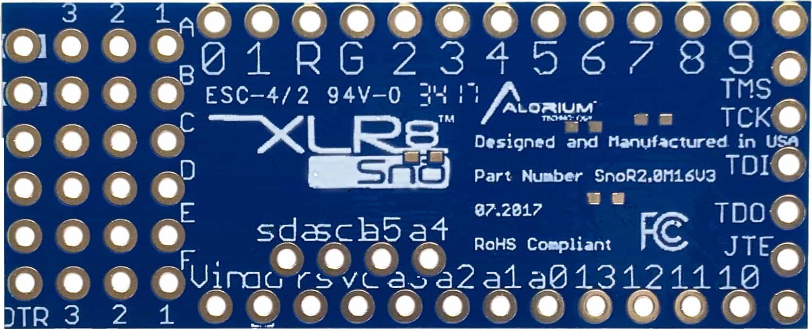 Snō Bottom | Small FPGA Module | Arduino Compatible