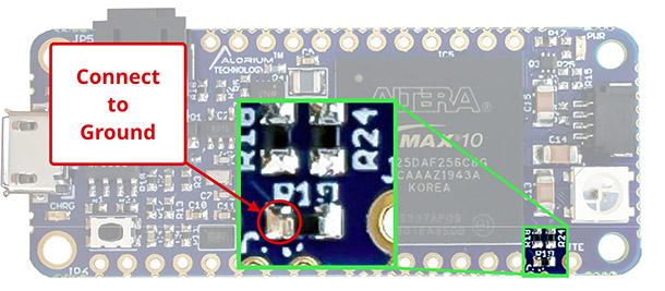 Evo M51 Image Restore Ground Connection